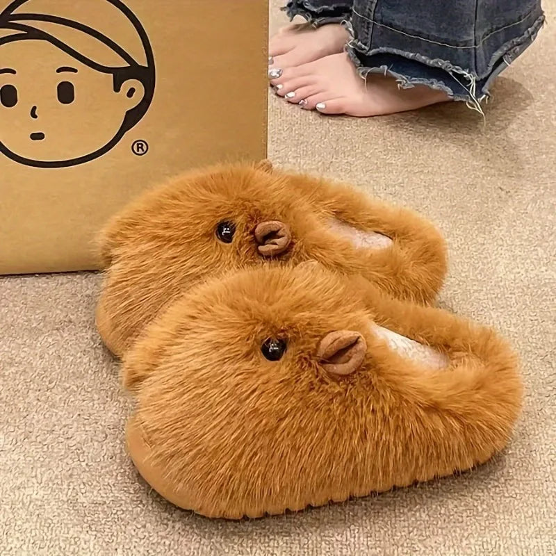 Capybara Slippers