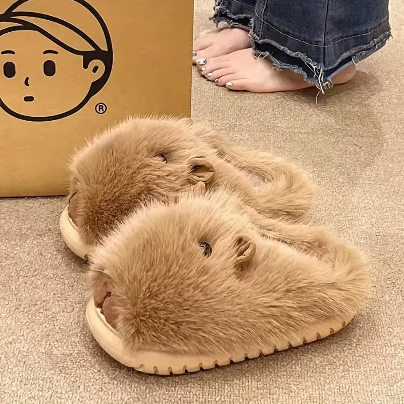 Capybara Slippers