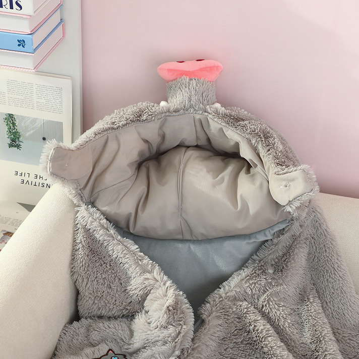 Hashibira Inosuke Inspired Hooded Anime Blanket