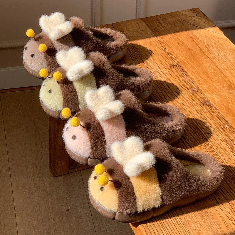 Cute Bee Slippers