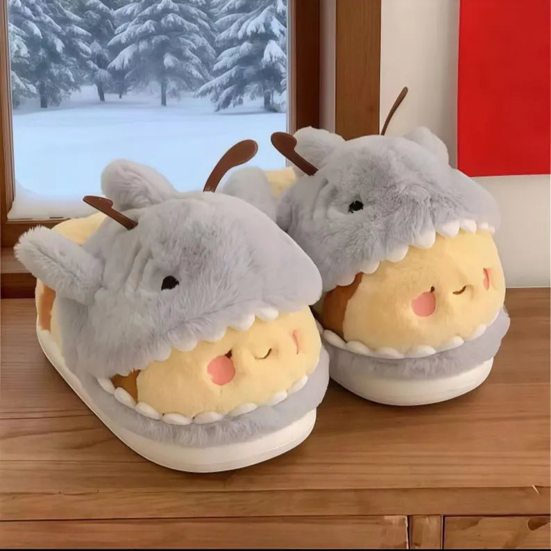 Shark Bee Slippers